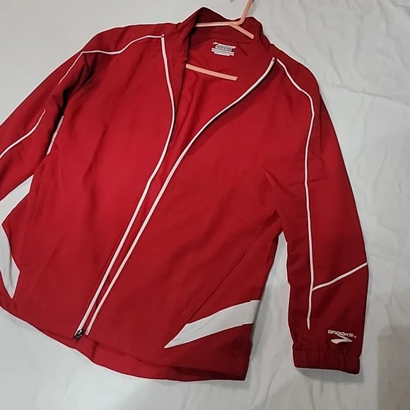 Brooks jacket color red size L - Picture 7 of 8